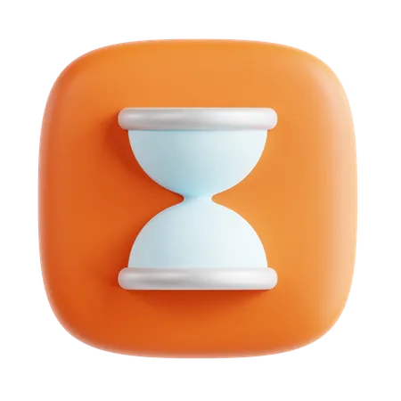 Sanduhr  3D Icon