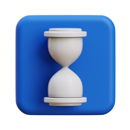 Sanduhr  3D Icon