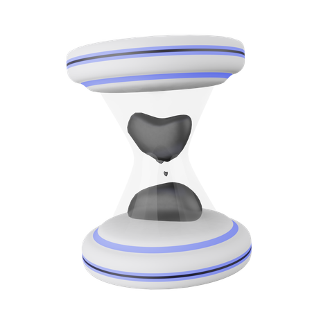Sanduhr  3D Illustration