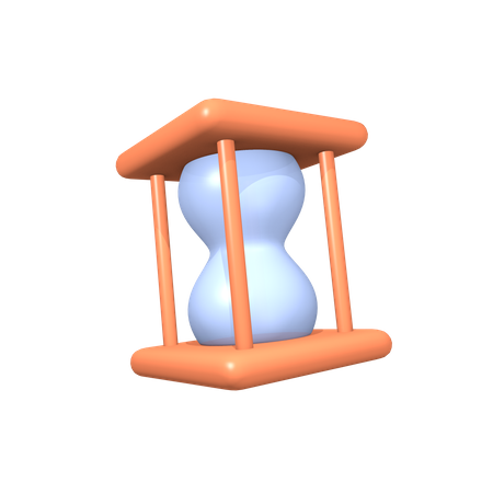 Sanduhr  3D Illustration