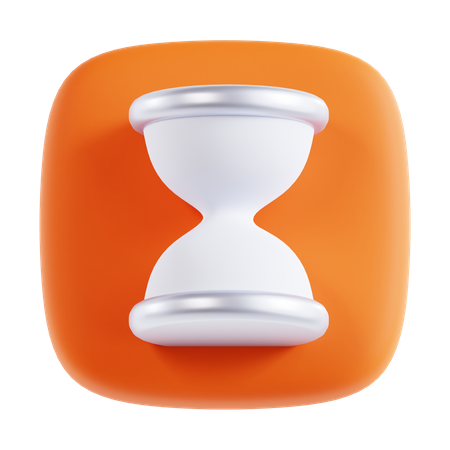 Sanduhr  3D Icon