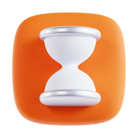 Sanduhr  3D Icon