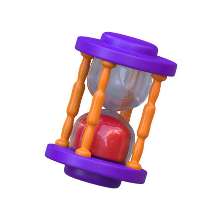 Sanduhr  3D Icon