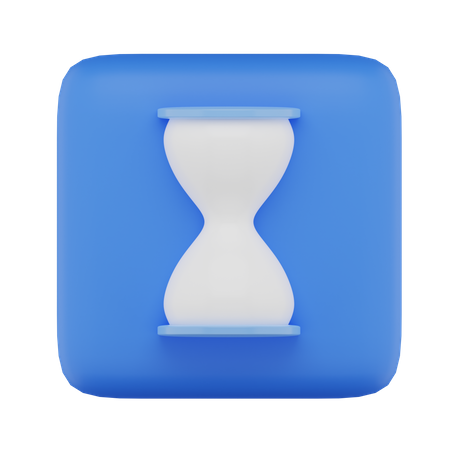 Sanduhr  3D Icon