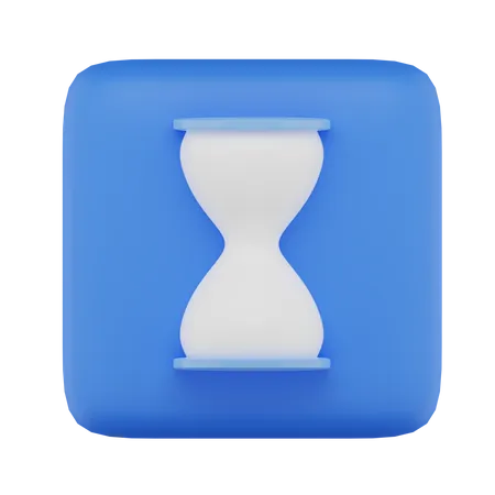 Sanduhr  3D Icon