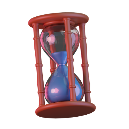 Sanduhr  3D Icon