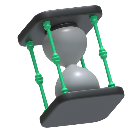 Sanduhr  3D Icon