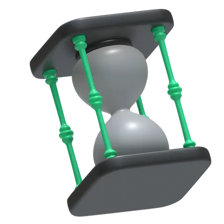 Sanduhr  3D Icon