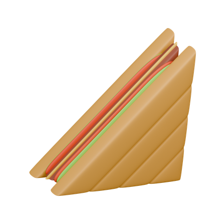 Sanduíche  3D Icon