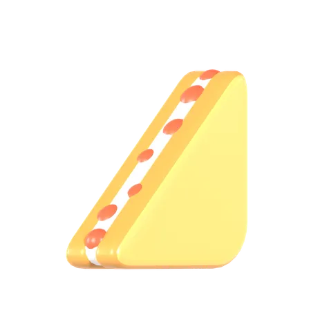 Sandwich 3 D Illustration 3D Icon