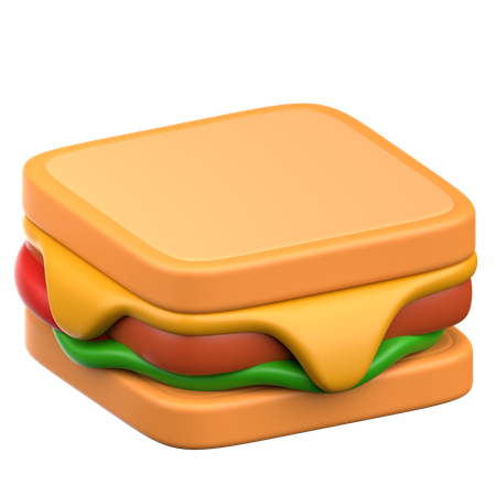 Sandwich  3D Icon