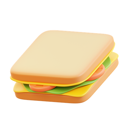 Sandwich  3D Icon