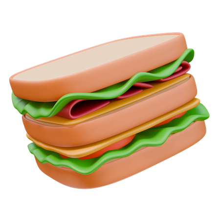 Sandwich  3D Icon