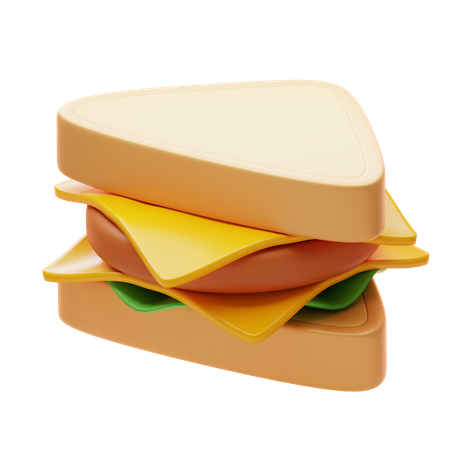 Sandwich  3D Icon