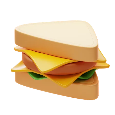 Sandwich  3D Icon