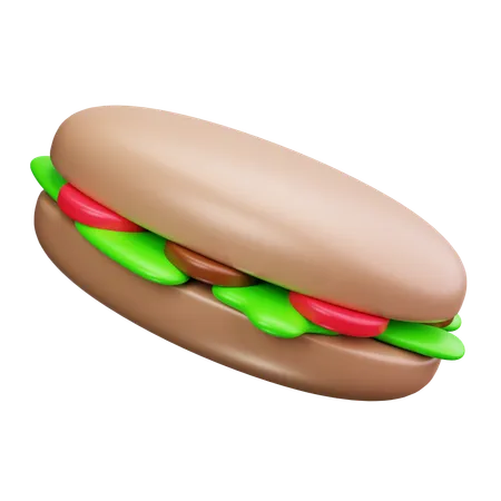 Sandwich  3D Icon