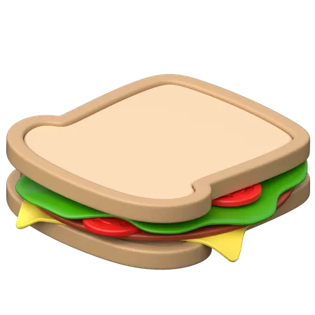 Sandwich  3D Icon