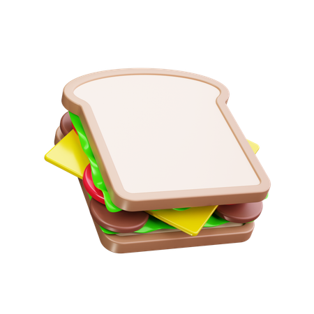Sandwich  3D Icon