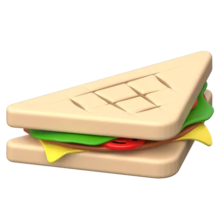 Sandwich 2  3D Icon