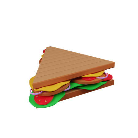 Sandwich  3D Icon