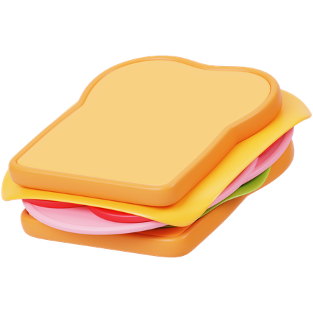 Sandwich  3D Icon