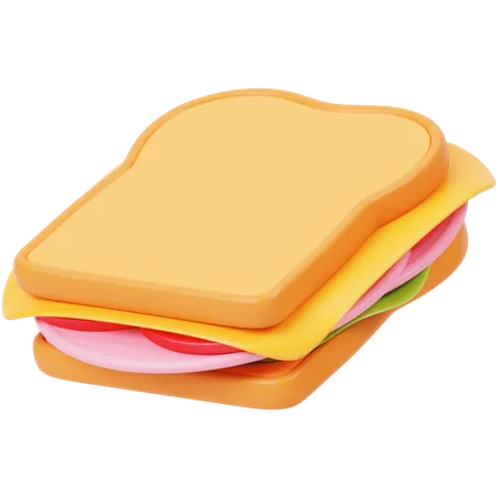 Sandwich  3D Icon