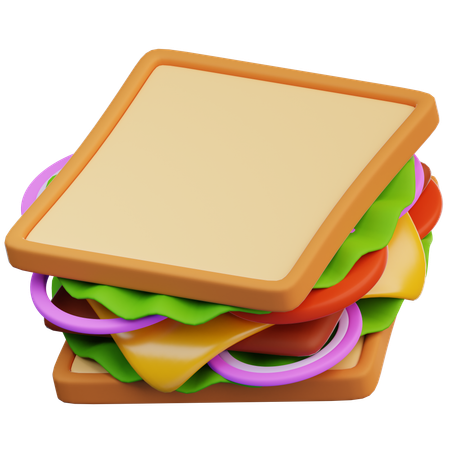 Sandwich  3D Icon