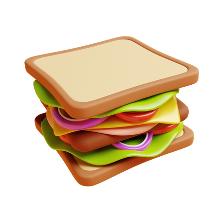 Sandwich  3D Icon