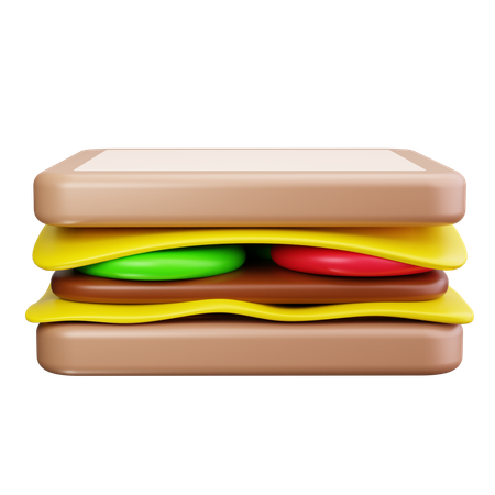 Sandwich  3D Icon