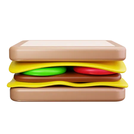 Sandwich  3D Icon