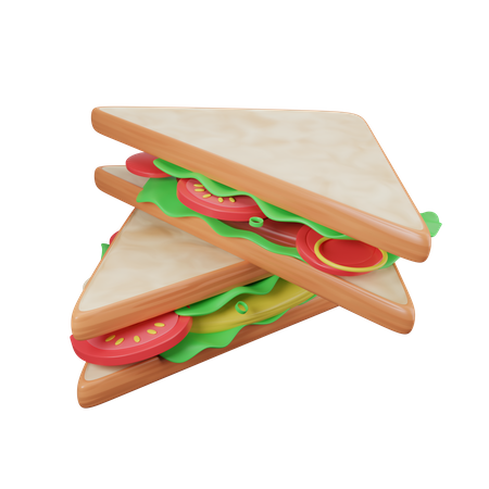 Sandwich  3D Icon