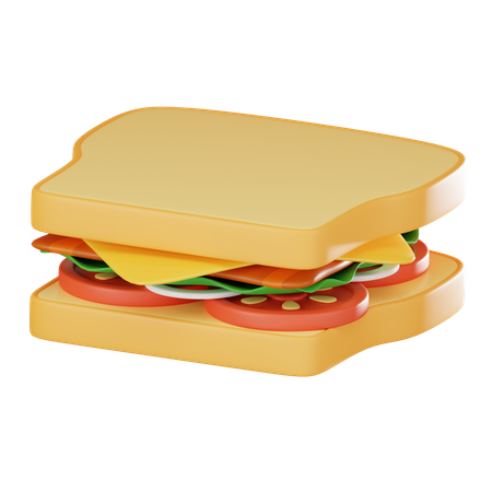 Sandwich  3D Icon