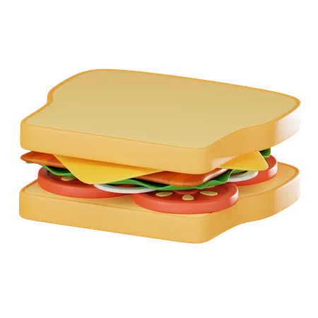 Sandwich  3D Icon