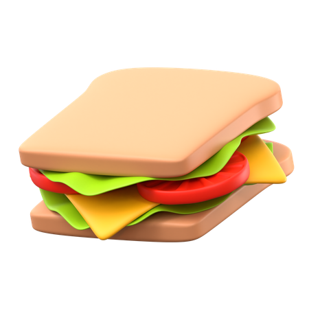 Sandwich  3D Icon