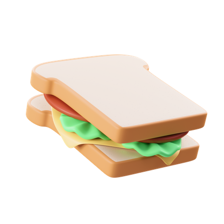 Sandwich  3D Icon