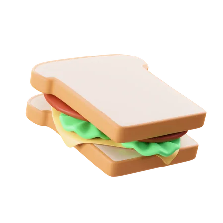 Sandwich  3D Icon