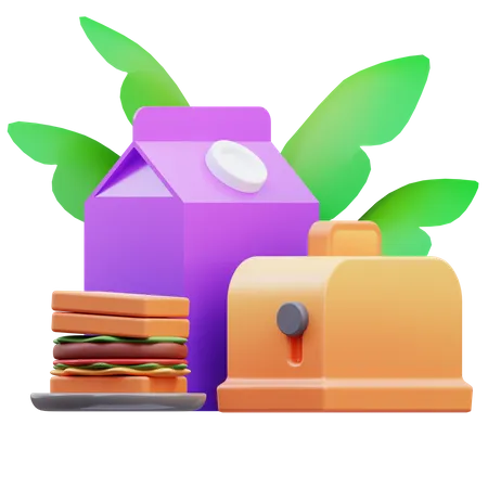 Sandwich  3D Icon