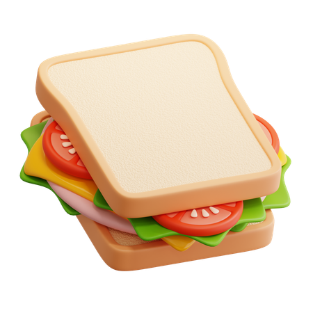 Sandwich  3D Icon