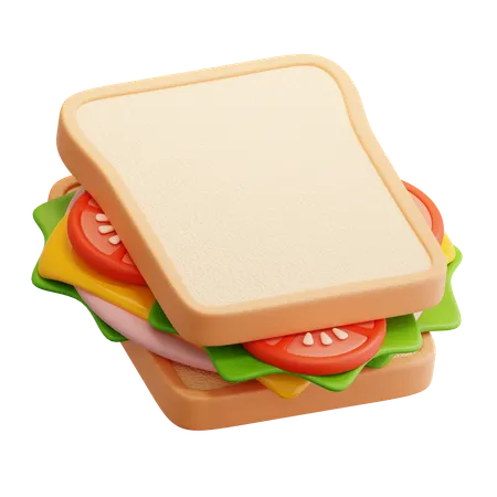 Sandwich  3D Icon
