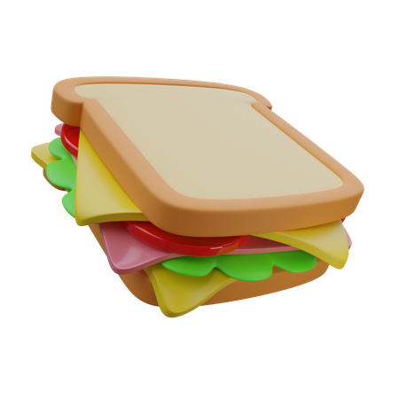 Sandwich  3D Icon