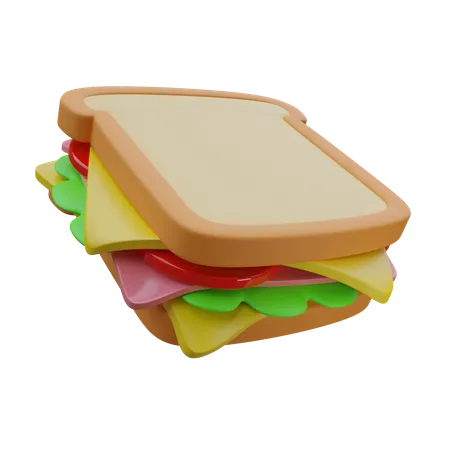 Sandwich  3D Icon