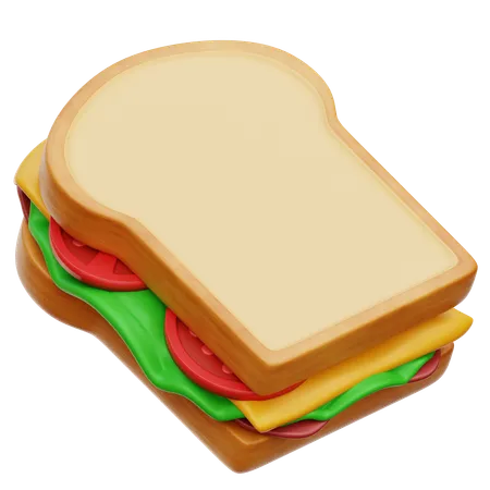 Sandwich  3D Icon