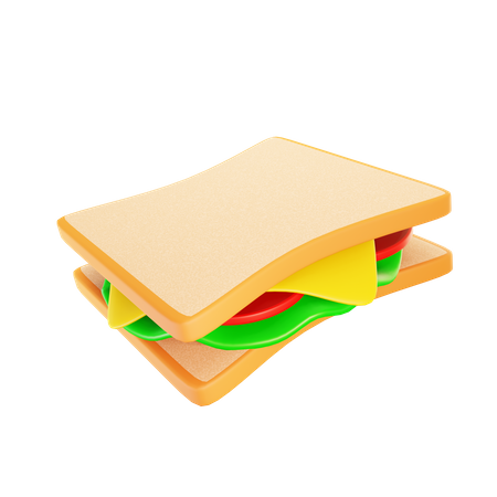 Sandwich  3D Icon