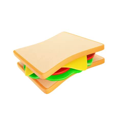 Sandwich  3D Icon