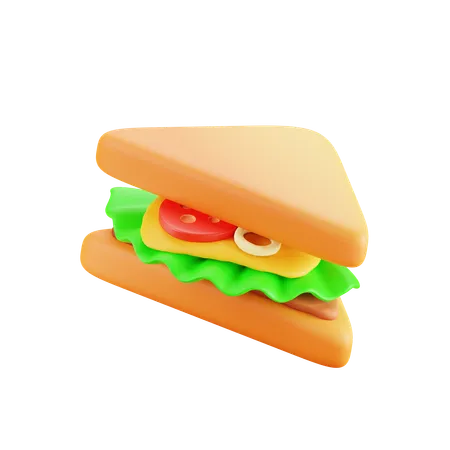 Sandwich  3D Icon