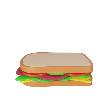 Sandwich  3D Icon