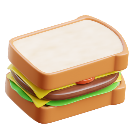 Sandwich  3D Icon