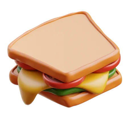 Sandwich  3D Icon