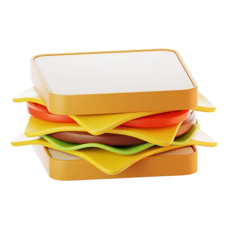 Sandwich  3D Icon