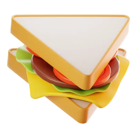 Sandwich  3D Icon